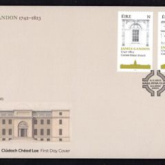 2023 Ireland James Gandon Architect (inc Custom House, Four Courts and King's Inn) Death Bicentenary Commemorative Stamps An Post First Day Cover (FDC)