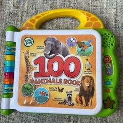 leapfrog electronic 100 animals book English & French