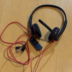 Plantronics C3220 Wired Stereo Headset USB-C USB2