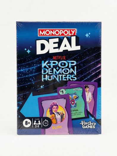 Monopoly Deal K-pop Demon Hunters Board game
