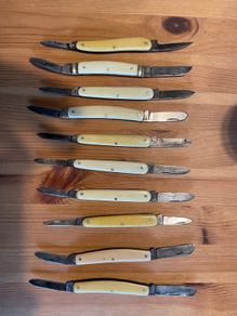 James Barber pocket pen knife collection