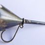 Vintage Solid Silver Perfume Funnel, Hallmarked English Silver Image 6