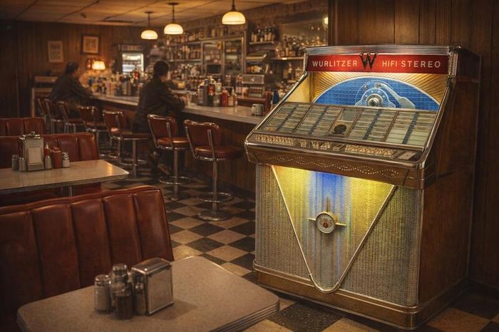 Wurlitzer 2410  1960 Fully Functional  Complete Collectors Piece