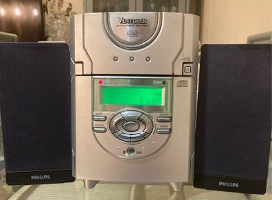 Venturer Compact CD Player and Radio; Philips Speakers