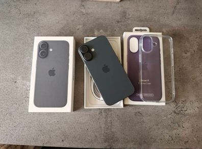 iPhone 17 256gb Black, 100% battery health with Apple Warranty till end of October
