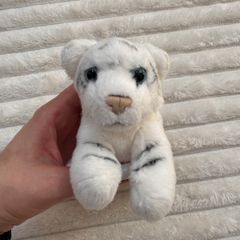 Ark Toys Premier Collection White Tiger Soft Plush approx. 14cm. Used Please see photos