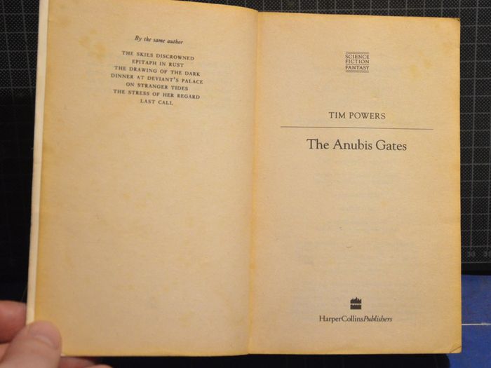 Tim Powers, 'The Anubis Gates'