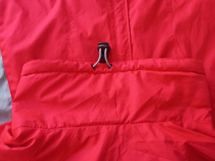 Men's Lightweight Sprayway Trail Windproof 712 Jacket Red Grey Medium like North Face Mountain Warehouse Regatta