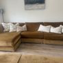 Chaise Sofa with Footstool Image 3