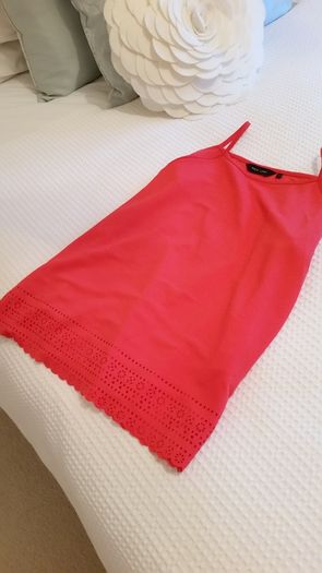 New Look Deep Pink Top - Size 12