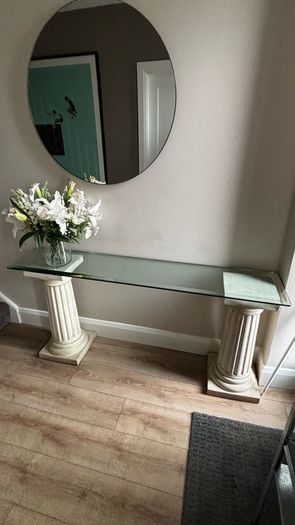 Glass table