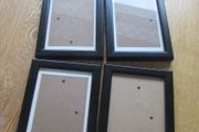 Black Photo Frames x 4for sale