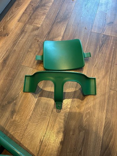 Stokke high chair with accessories
