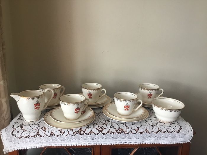 Very rare part tea set from Arklow Pottery