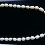 Vintage White Baroque Pearl Necklace Image 7