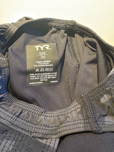 TYR open back racing suit