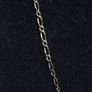 Vintage Hallmarked 9ct Solid Gold Fancy Link Chain Necklace 48cm Image 2