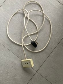 extension cable two socket