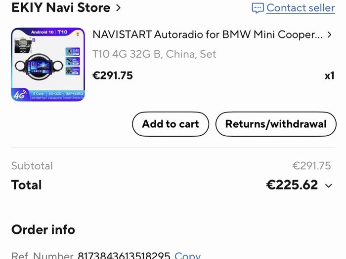 Mini Radio for CarPlay Retrofit