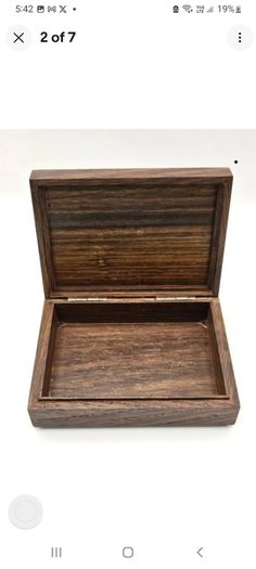 Rare and valuable Italian Mid Century Modern Jatoba and Silver Plated Cigarette Box look at all pictures