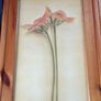 Beautiful Set of 2 Large Flower Pictures Image 6