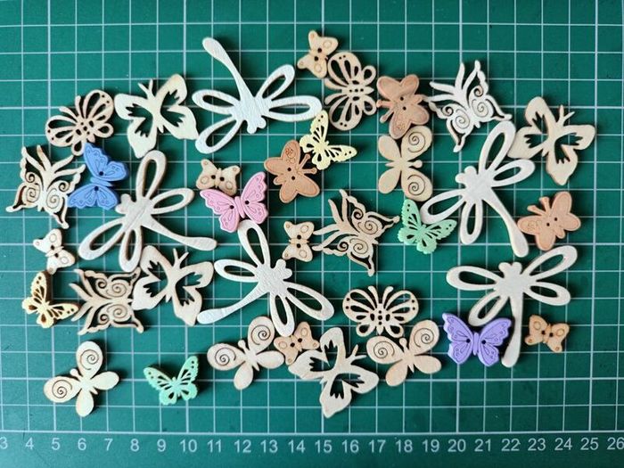 Craft Embellishments - Butterflies & Dragonflies