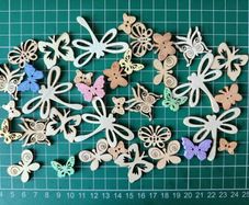Craft Embellishments - Butterflies & Dragonflies