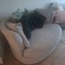 DFS 4 Seater Sofa and Cuddle couch Image 3