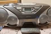 From 2001 Philips AZ 1575 - CD / Radio Cassette Recorder / Manual / Remote control. Working good.