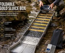 Foldable Gold Sluice Box