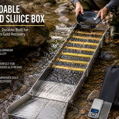 Foldable Gold Sluice Box