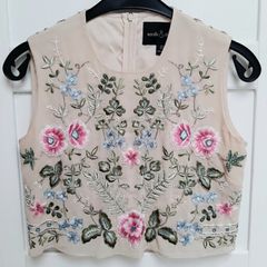 Thread & Needle beaded crop top Size 10