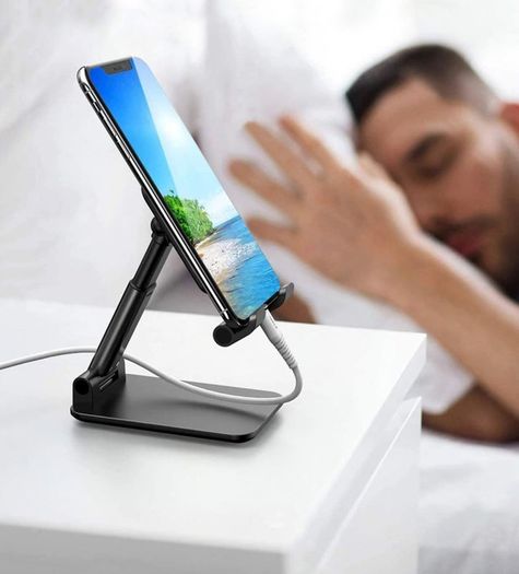 New Universal Metal Desk Folding Telescopic Phone Tablet Bracket Stand #1076