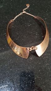 Necklace/collar copper colour