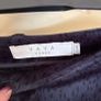 Dressy Yaya velour navy trousers size 14 Image 4
