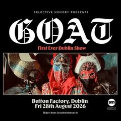 X2 tickets for GOAT at the Button Factory on Fri Aug 28th