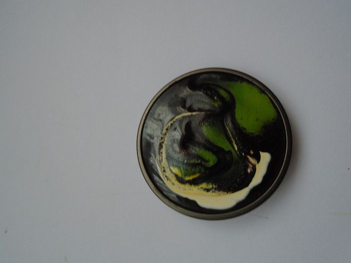 Brooch, Jewellery Enamel brooch,