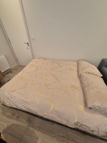Double duvet + covers + pillows