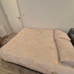 Double duvet + covers + pillows