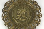 Antique German Brass plaque