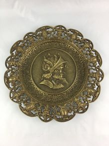 Antique German Brass plaque