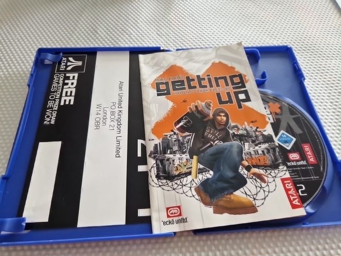 Marc Ecko s Getting Up PlayStation2 Ps2 Games Original