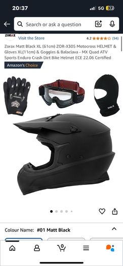 full face helmet
