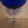 Large Blue Glass Vases Image 9