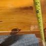 Pair of Solid Wood Wooden Side / Bedside Tables Image 6