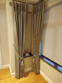 French pleated curtains