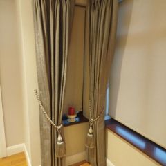 French pleated curtains