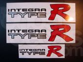 Honda Integra Type-R Decals