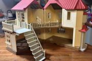 Sylvanians Red Roof Townhouse: Excellent Condition
