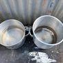 3 Aluminium catering kitchen large pots x3 Image 7